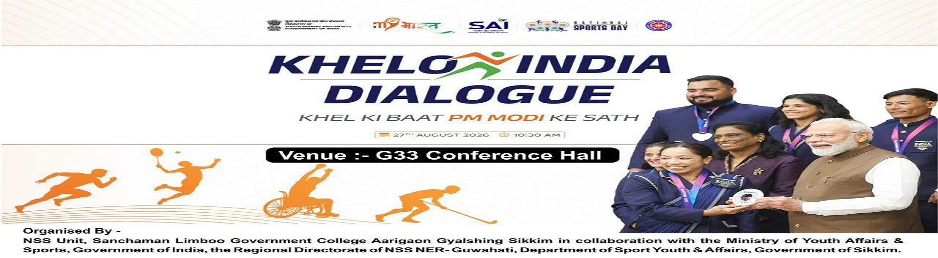 My Bharat NSS National Sports Day 2026 – “Khel Ki Baat PM Ke Saath”