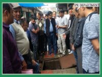 MINISTER IPR VISITED THE AREAS OF GYALSHING BAZAAR ON 14.07.2019