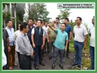 HCM VISITS PWD BUNGALOW AT MALBASEY IN WEST SIKKIM ON 25.08.2019