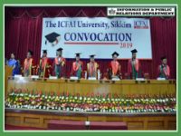 12TH CONVOCATION CEREMONY OF ICFAI UNIVERSITY HELD AT CHINTAN BHAWAN ON 09.09.2019