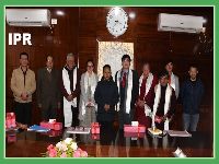 THE HON’BLE CHIEF MINISTER MET WITH THE TRUSTEES OF DENZONG CHARITIES ON 11.12.2019