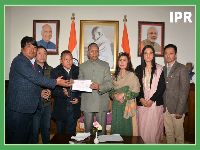 HIGH-LEVEL DELEGATION FROM THE NATIONAL DEFENCE COLLEGE UNDER THE MINISTRY OF DEFENCE, GOVERNMENT OF INDIA VISITED NORTH SIKKIM TODAY ON 04.02.2020