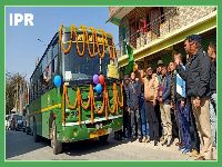 IPR MINISTER FLAGS OFF BERMIOK-JORETHANG BUS SERVICE ON 10.02.2020