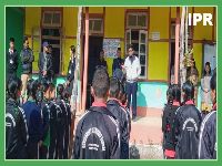 IPR MINISTER VISITS SCHOOL AND STOCKMAN CENTER AT BERTHANG, WEST SIKKIM ON 12.02.2020