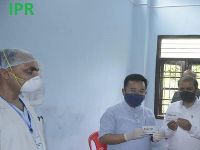 The Rapid Antigen Testing Centre for Covid-19 at Rangpo Screening Centre was inaugurated by Hon'ble Chief Minister Shri Prem Singh Tamang Golay